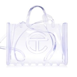 NWOT Melissa x Telfar Large Jelly Shopper - Clear